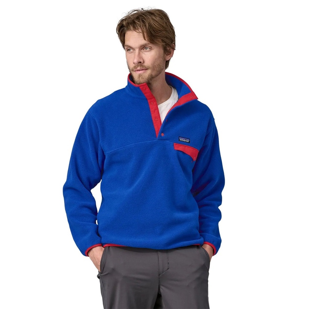 Patagonia Synchilla Snap-T Fleece Pullover Passage Blue Size XS